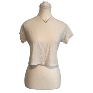 Lululemon White T Shirt Size 2